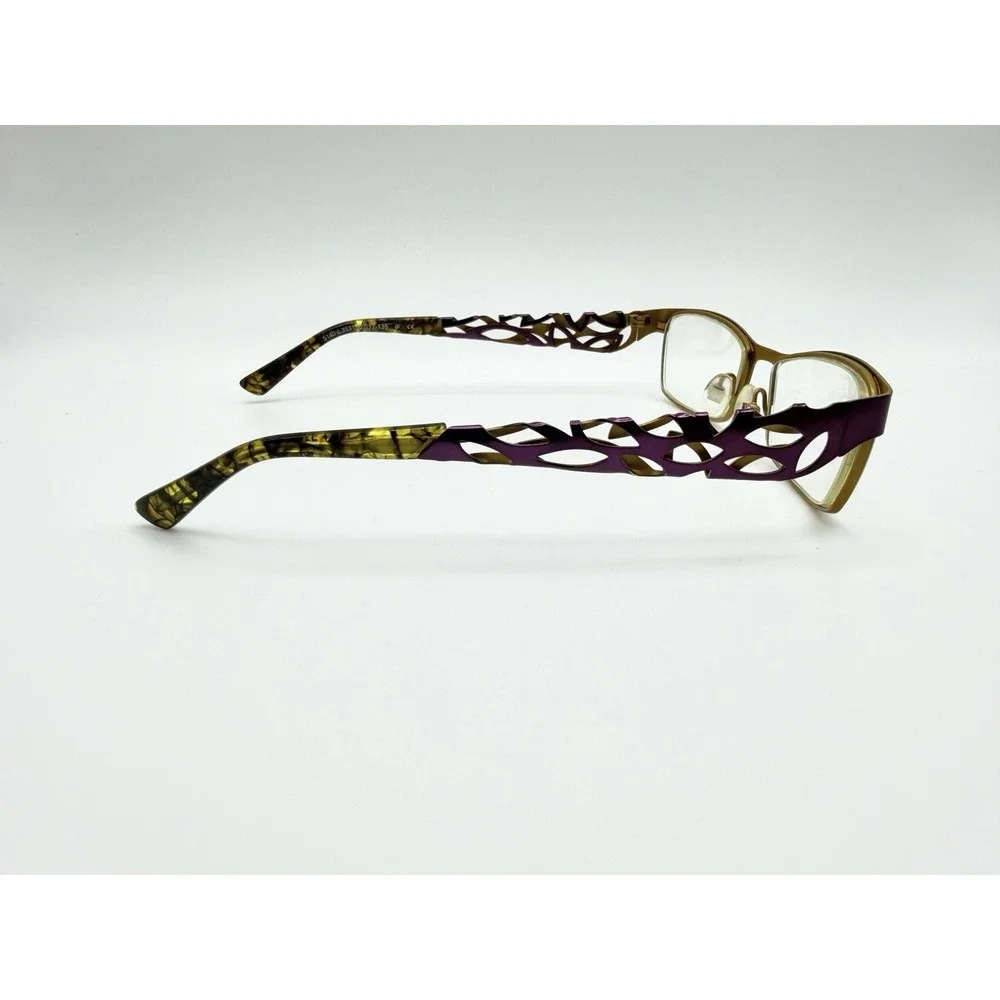 Prodesign Denmark 5140 C.3531 52-17-135 Purple  Eyeglasses Frame Only - Japan